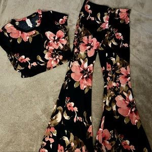 Floral two piece